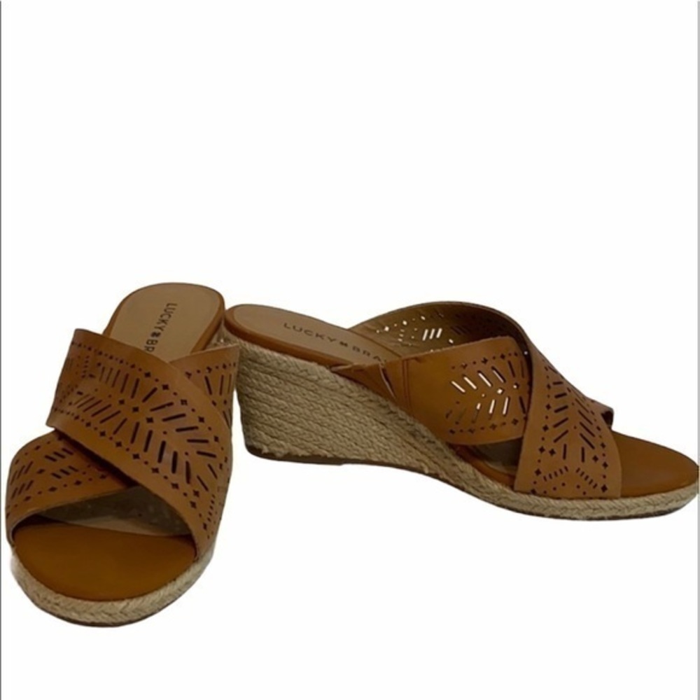 Lucky Brand Sandals with Wedge - Picture 1 of 7